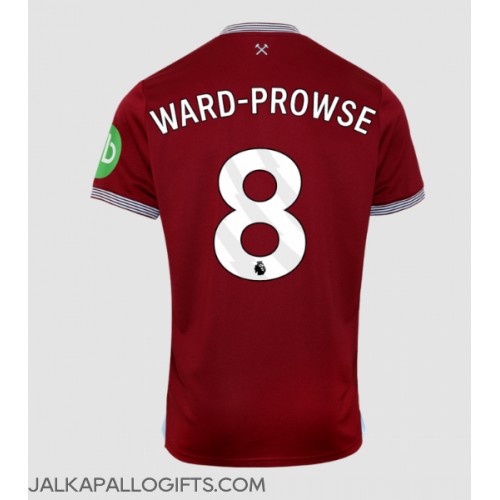 West Ham United James Ward-Prowse #8 Kotipaita 2025-26 Lyhythihainen